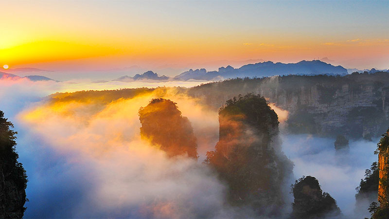 3 Days Zhangjiajie Sunrise Tour