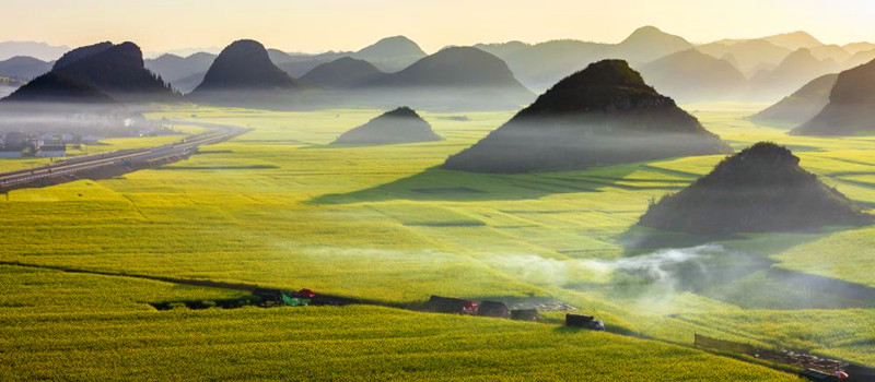 5 Days Luoping Golden Canola Flower Tour