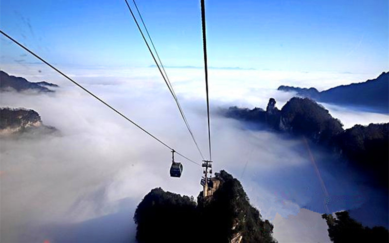 Cloud Sea of Mt Tianmen