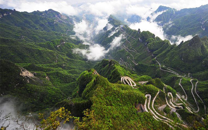 Cloud Sea of Mt Tianmen