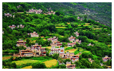 Danba Tibetan Villages