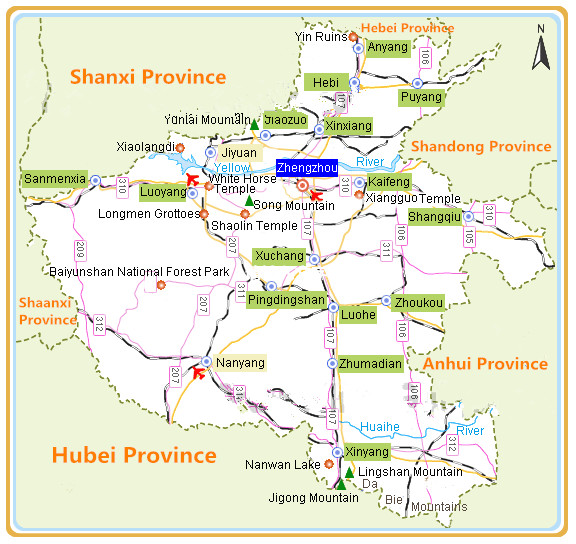 Henan Map