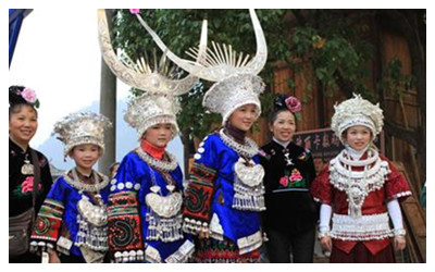 Miao Minority Silver Ornaments