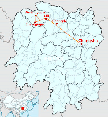 5 Days Changsha Zhangjiajie Tour by Car