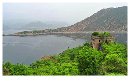 Underwater Great Wall in Tangshan