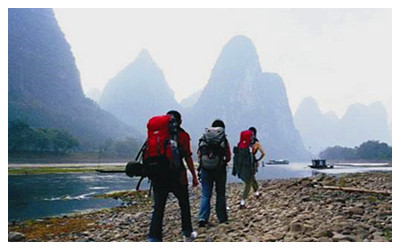 Trek along Li River