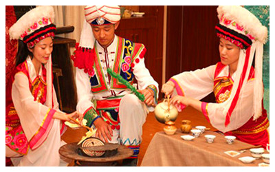 Three-Course Tea of Bai Ethnic Minority